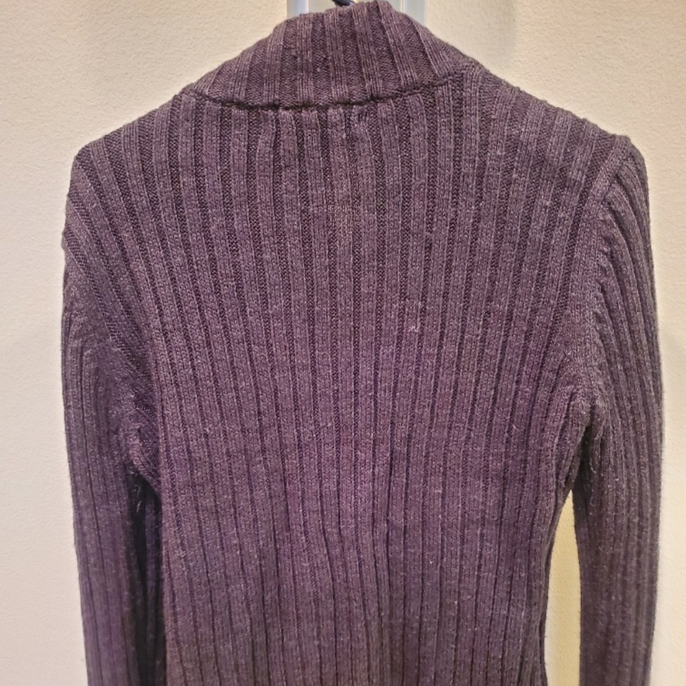 🦋Super Cute Jean and Black Sweater Jacket - Picture 3 of 7